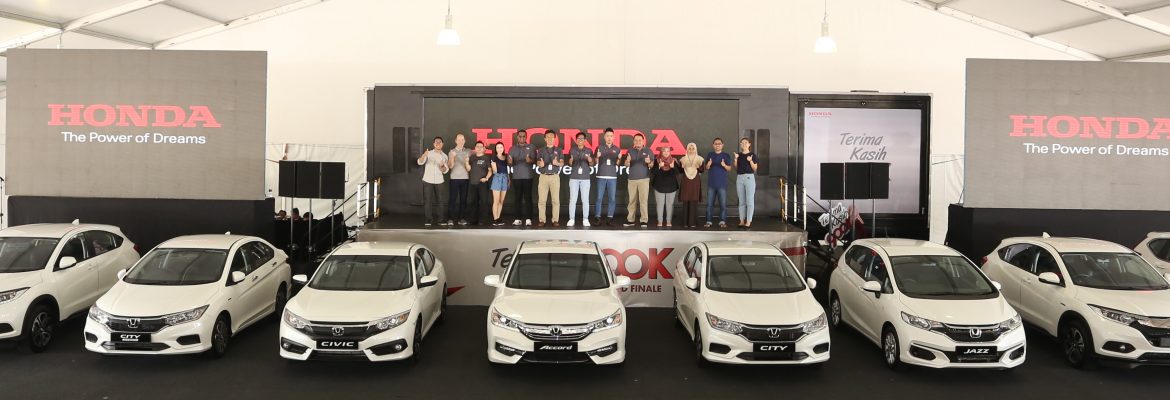 Honda 迈向90 万里程碑活动最终回于bukit Jalil 送出9 辆新车 Foothrottle Com